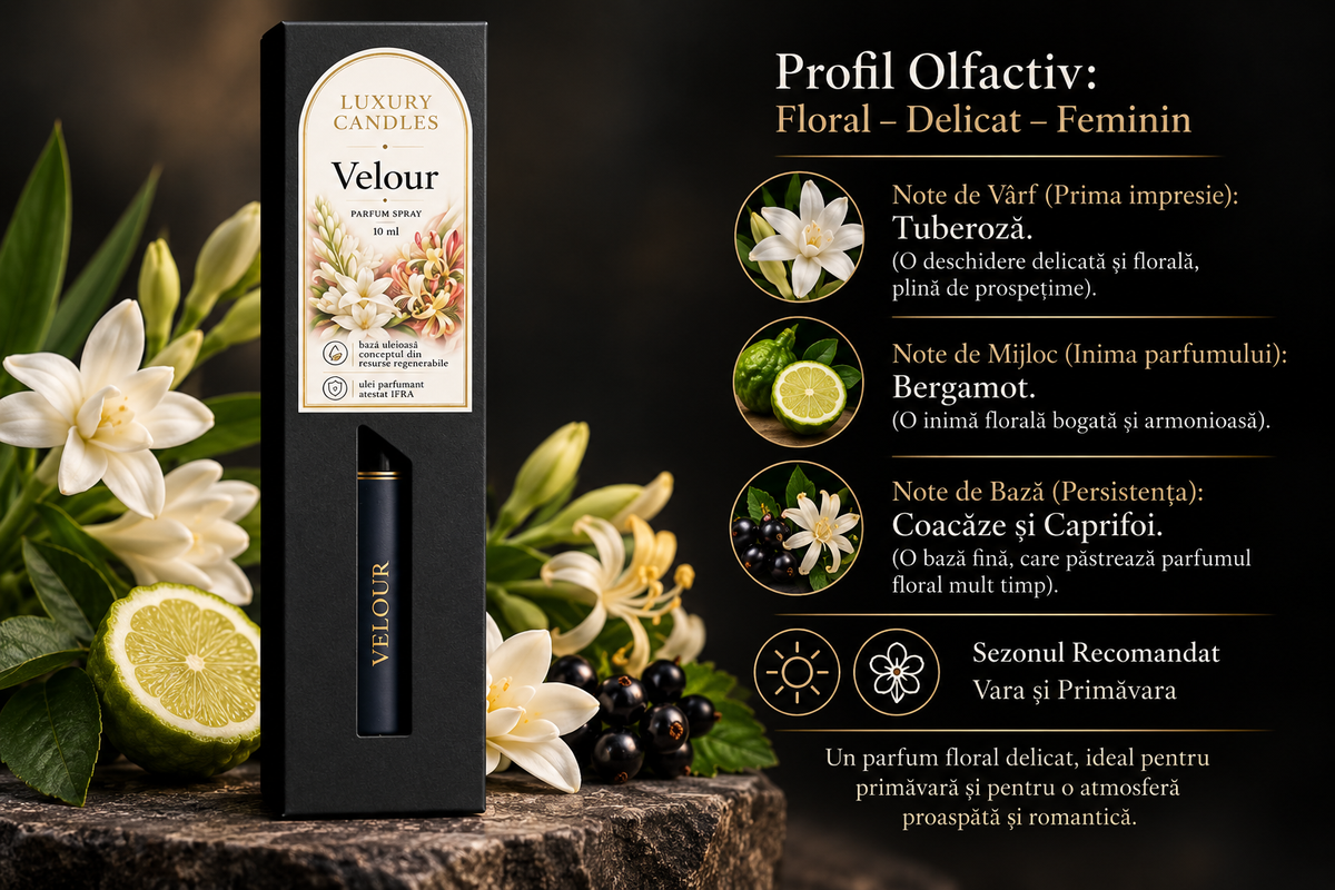 VELOUR - Parfum ambiental spray 10 ml