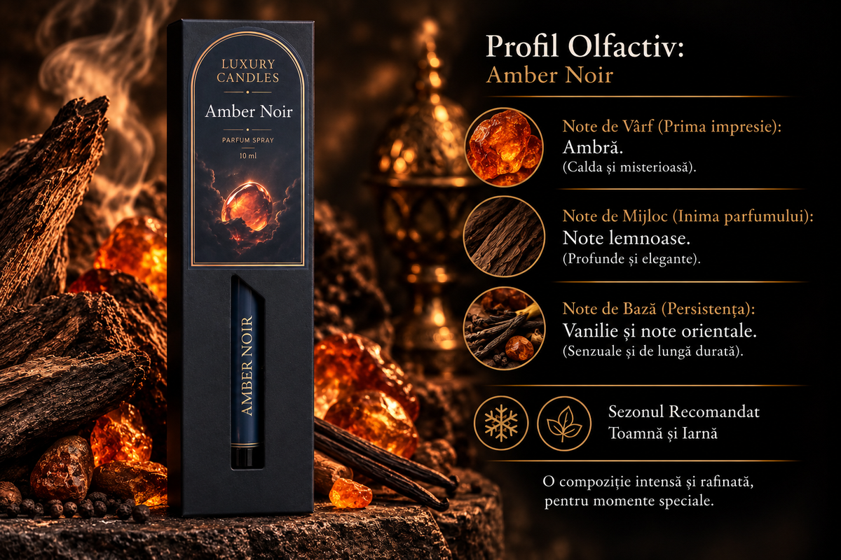 AMBER NOIR - Parfum ambiental spray 10 ml