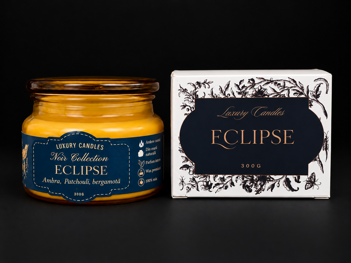 ECLIPSE - Lumânare din ceară de soia 300g