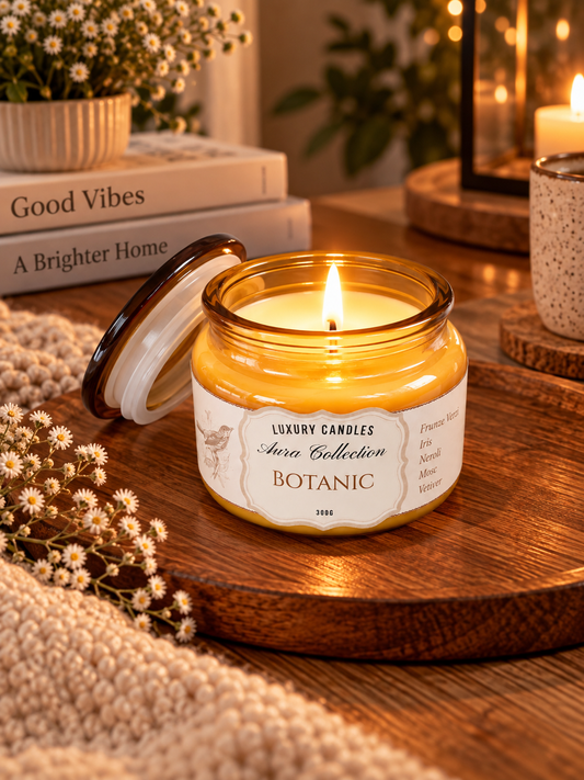 BOTANIC - Lumânare din ceară de soia 300g